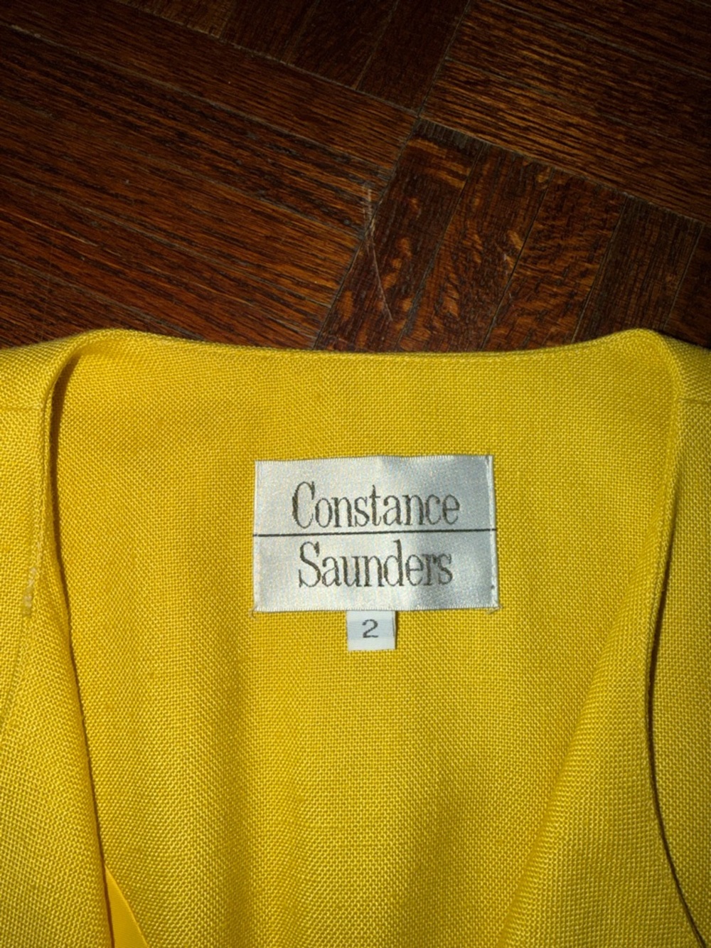 Constance Saunders Cropped Blazer Sz. 2 - Picture 2 of 9